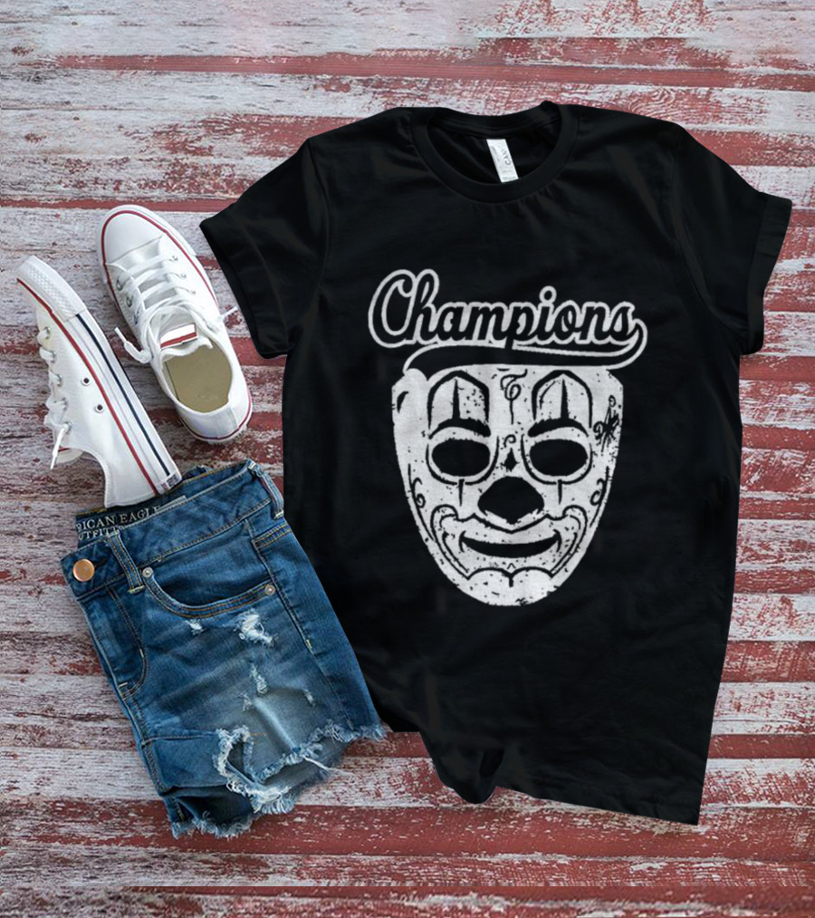 Los Angeles Dodgers Champions Game Day MLB World Series 2025 Mask T-Shirt