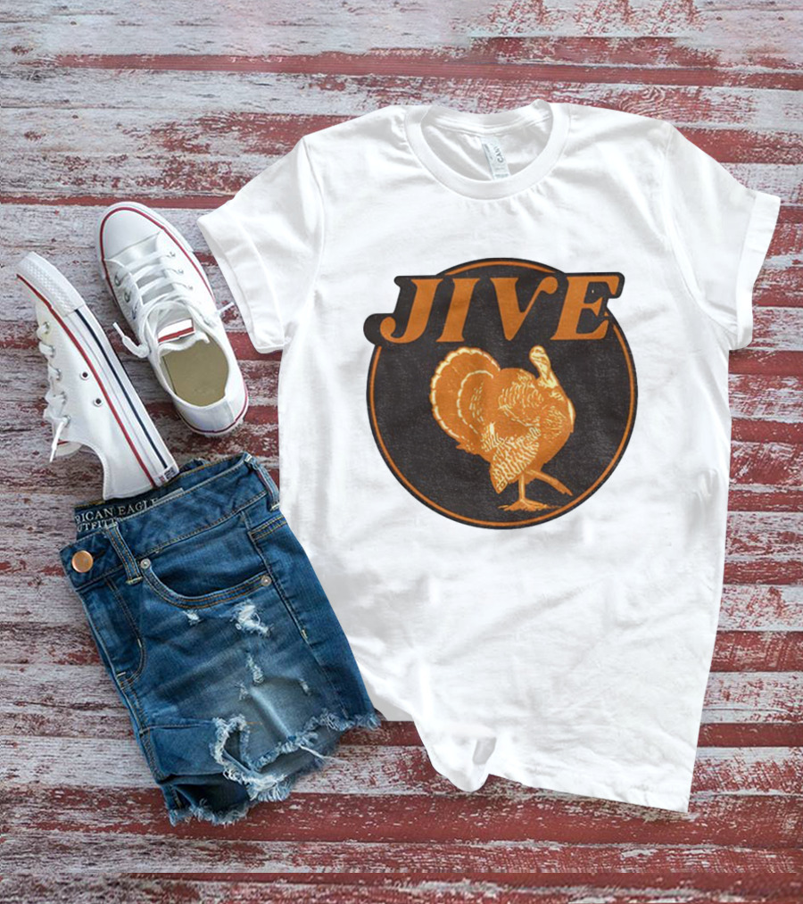 Jive Turkey Retro Style Thanksgiving Humor T-Shirt