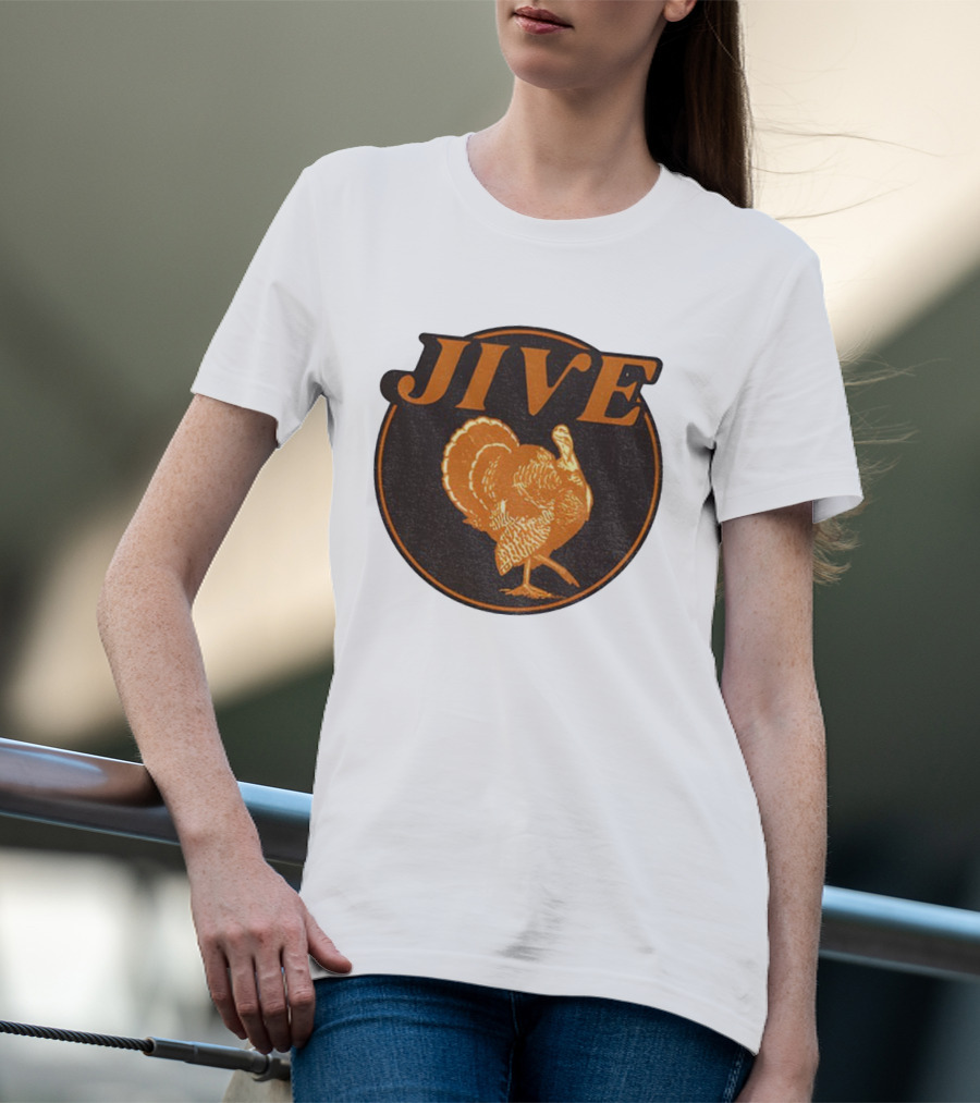 Jive Turkey Retro Style Thanksgiving Humor T-Shirt