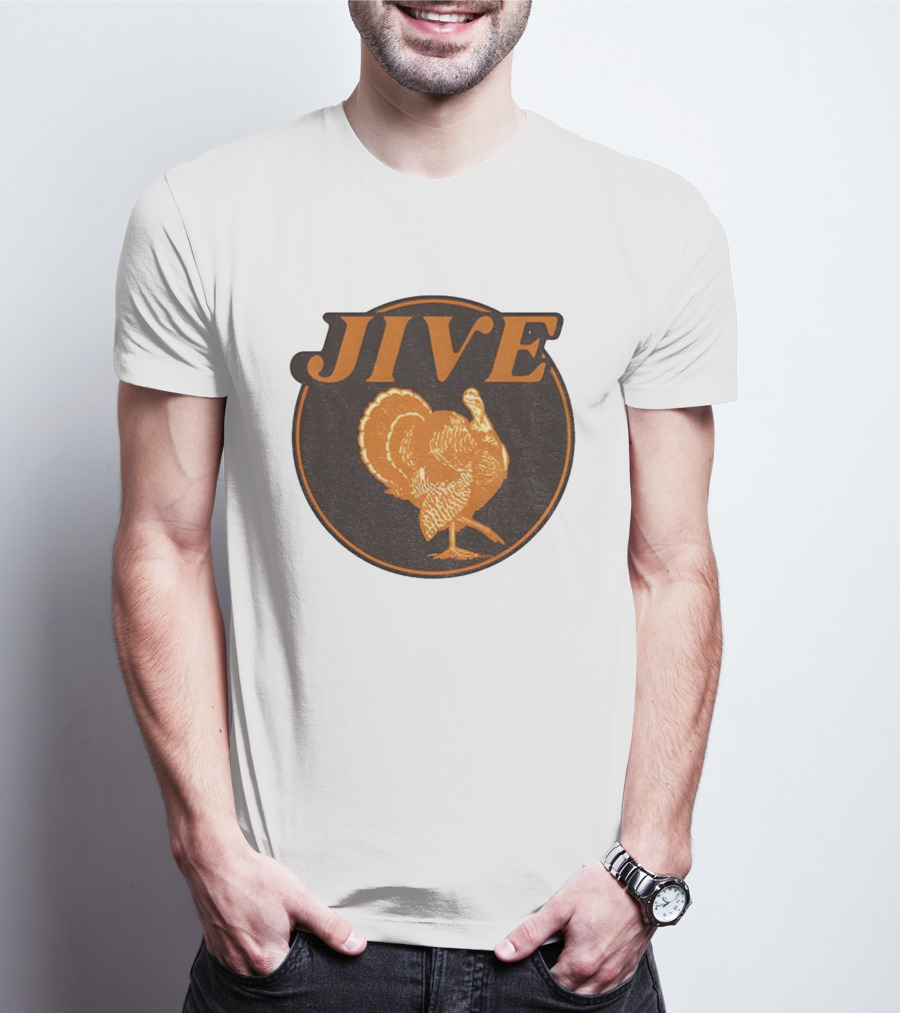 Jive Turkey Retro Style Thanksgiving Humor T-Shirt