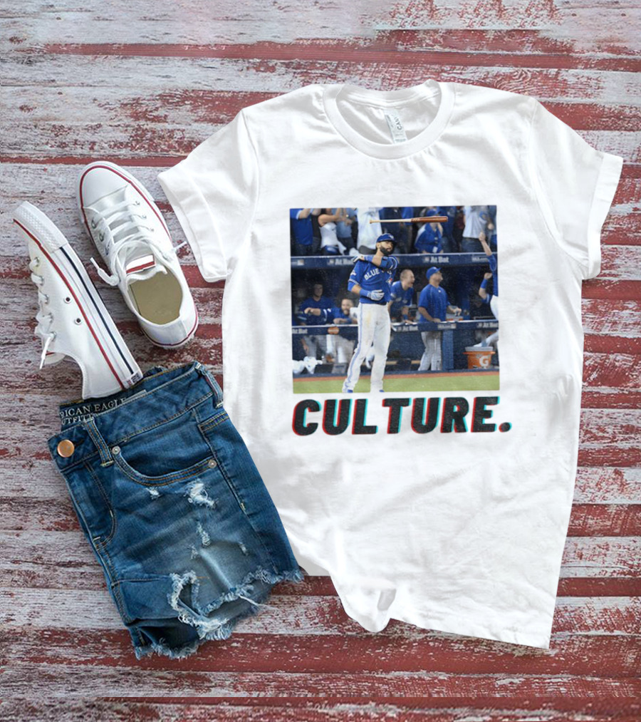 Blue Jays Jose Bautista Iconic Bat Flip Culture Celebration T-Shirt