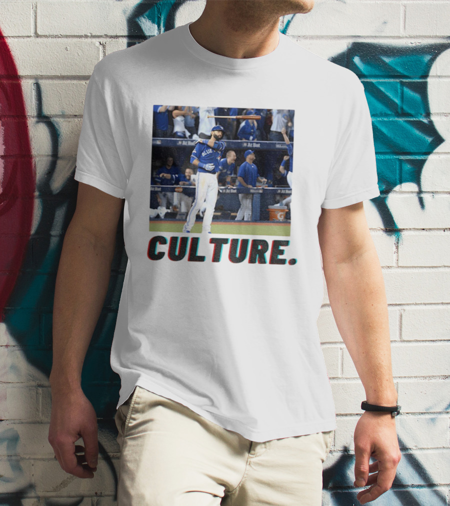 Blue Jays Jose Bautista Iconic Bat Flip Culture Celebration T-Shirt