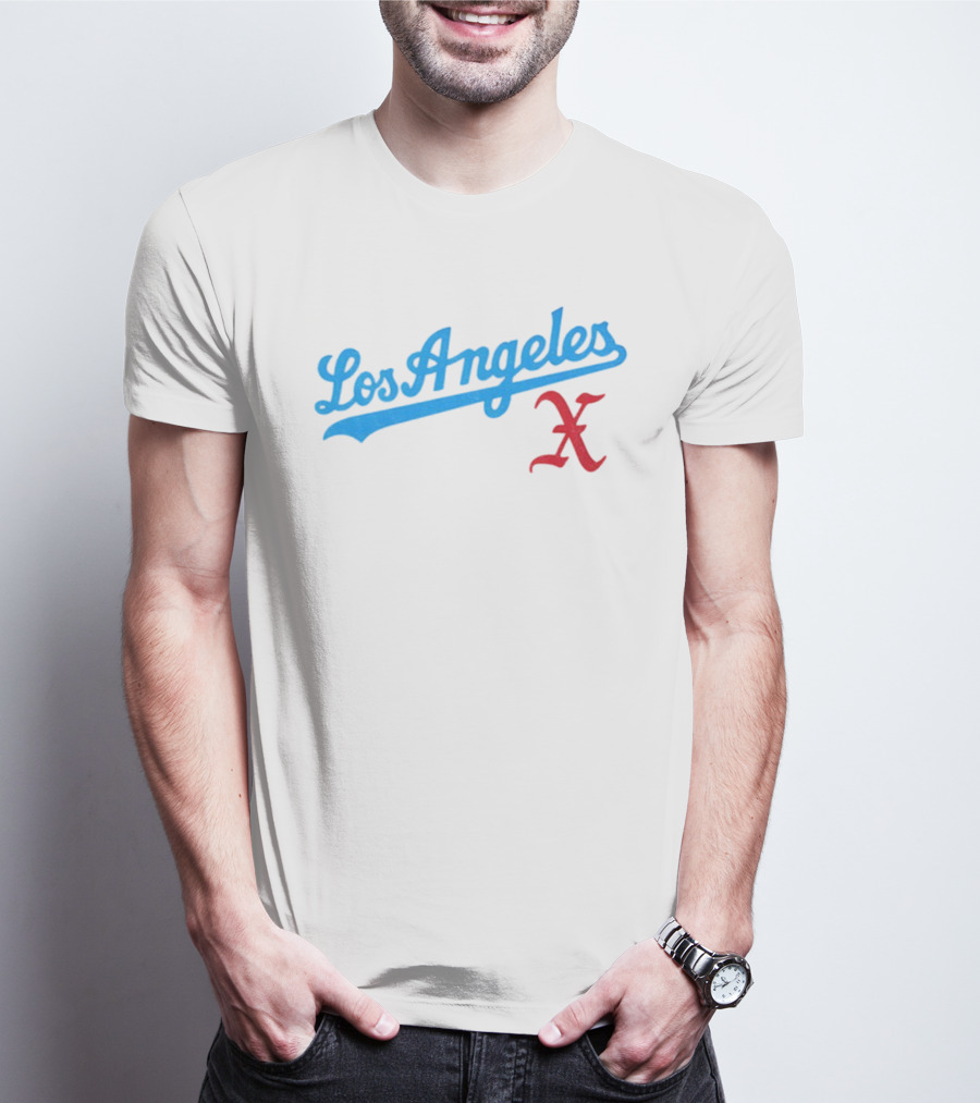 Los Angeles Dodgers MLB 2025 World Series Baseball X T-Shirt