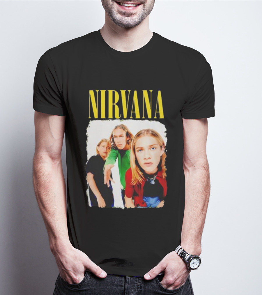 Nirvana Style Hanson Band Mashup T-Shirt