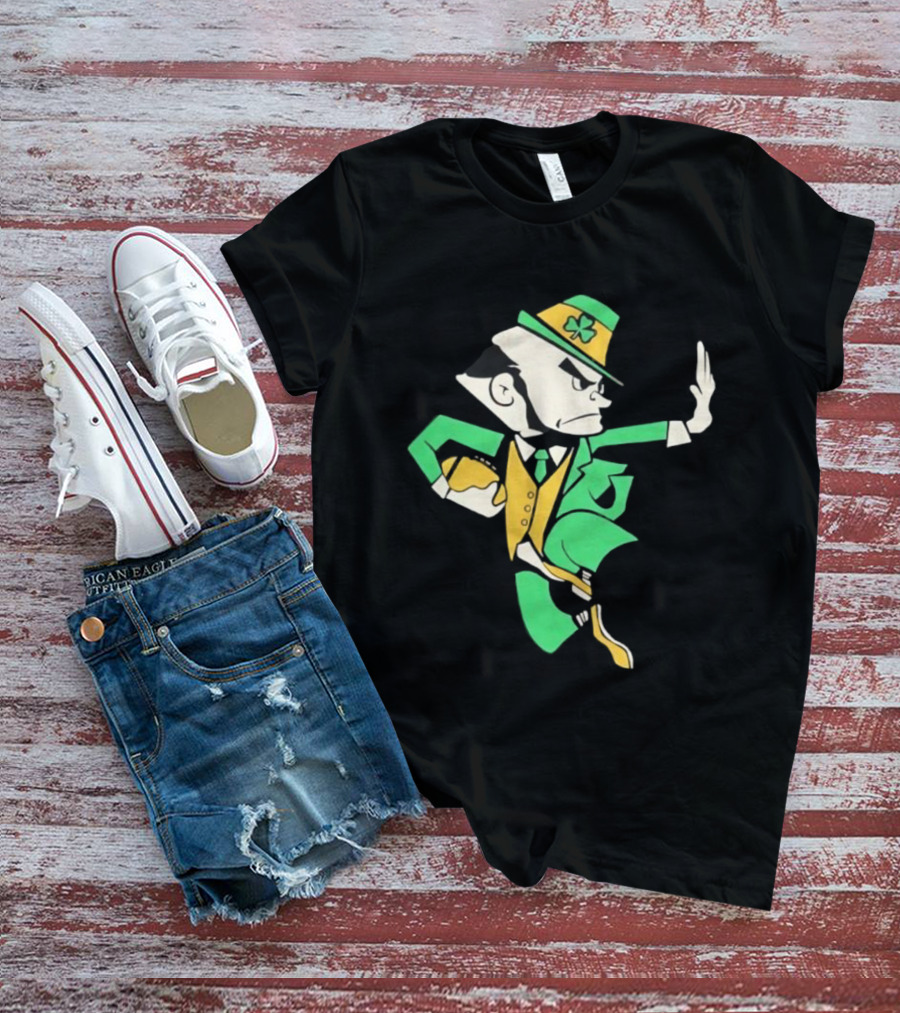 Notre Dame Fighting Irish Traditional Leprechaun Mascot T-Shirt