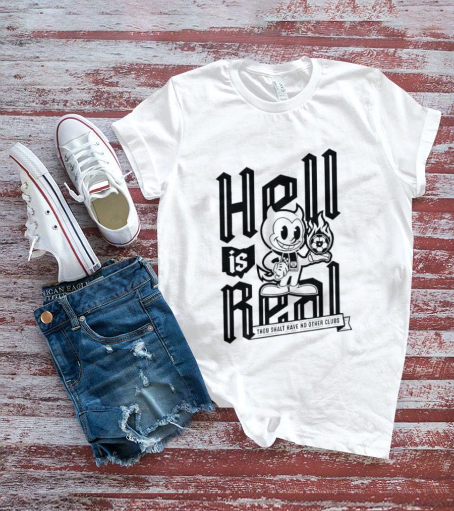 Hell Is Real 2025 Li’l Devil Thou Shalt Have No Other Clubs T-Shirt