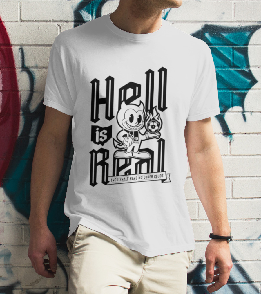 Hell Is Real 2025 Li’l Devil Thou Shalt Have No Other Clubs T-Shirt