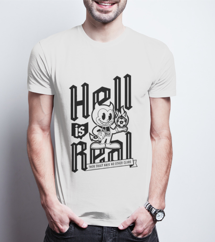 Hell Is Real 2025 Li’l Devil Thou Shalt Have No Other Clubs T-Shirt