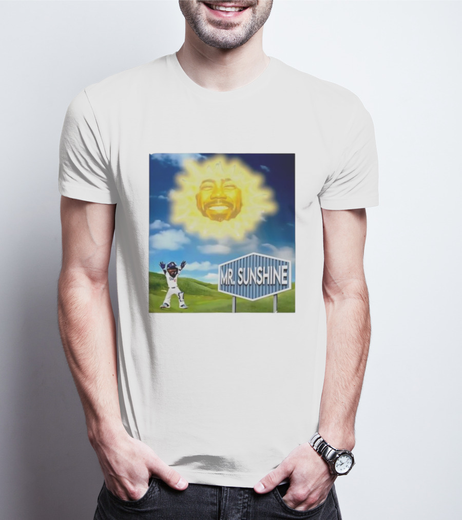 Dodgers Celebration Mini Mr. Sunshine LA Baseball Player T-Shirt