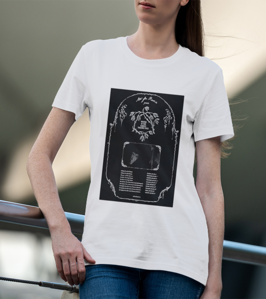 Not For Radio Presents Winter In The Garden Theatre Tour 2026 Oakland Chicago Brooklyn New York Los Angeles T-Shirt