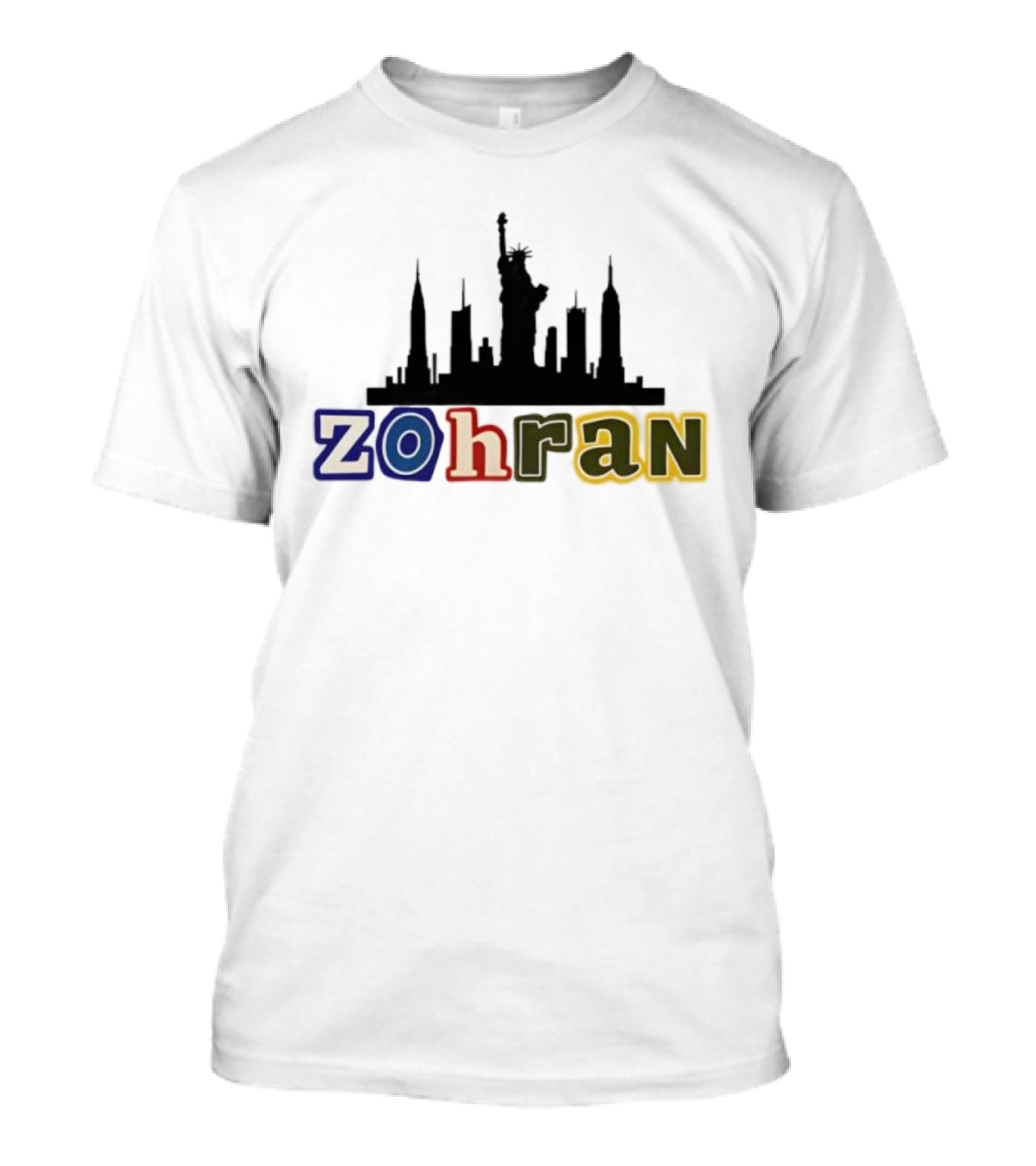 Zohran Mamdani NYC Skyline Statue Of Liberty T-Shirt