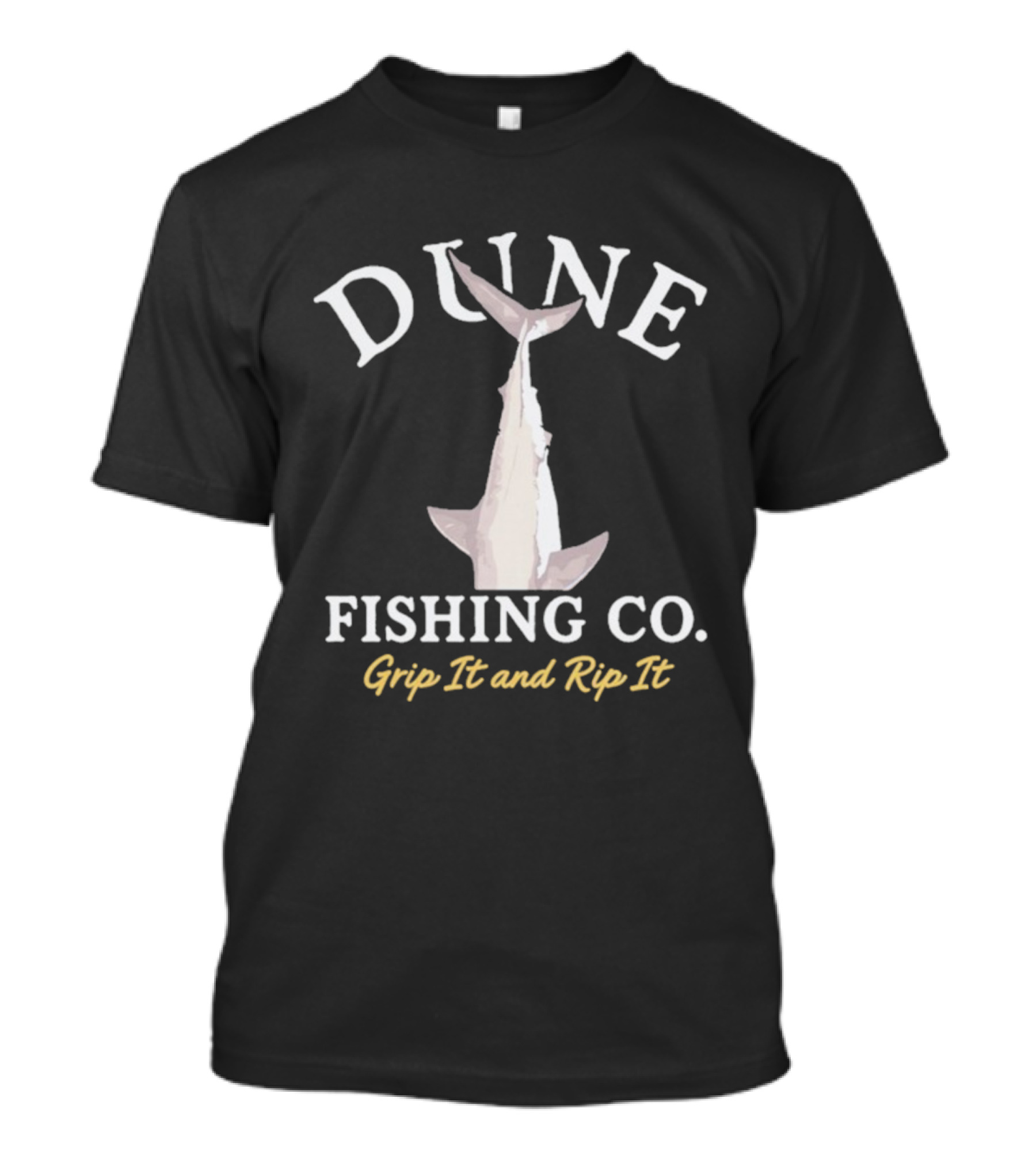 Dune Fishing Co Grip It And Rip It Fish T-Shirt