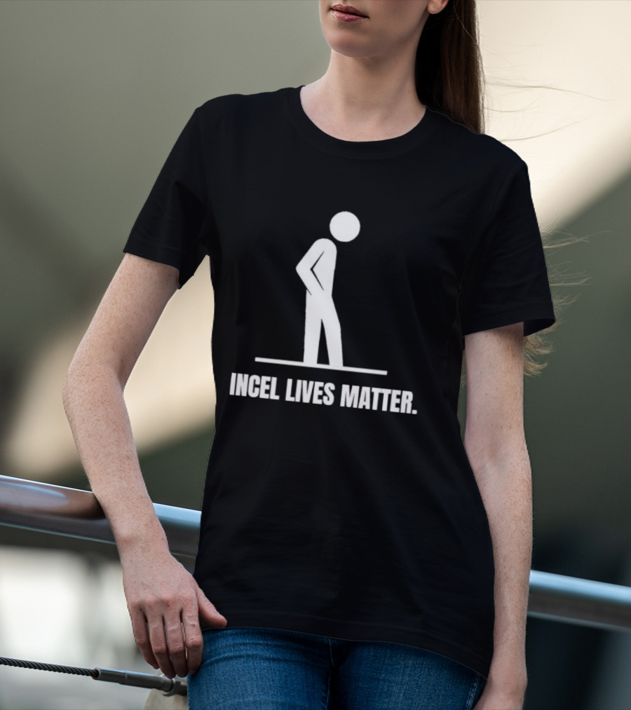 Incel Lives Matter Stick Figure Symbol T-Shirt
