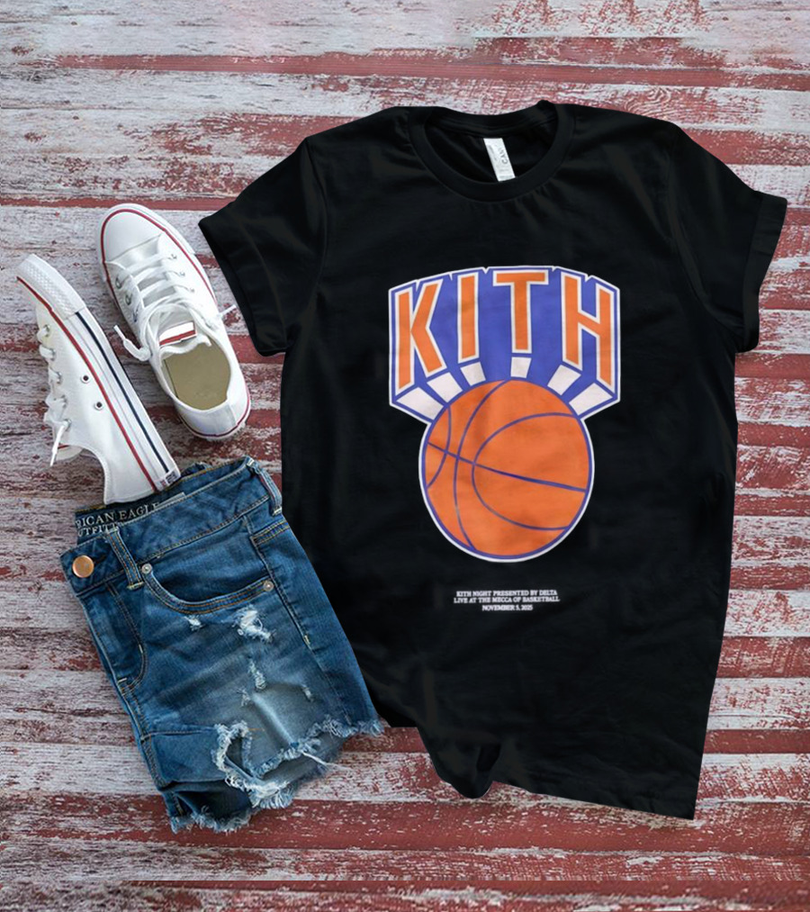 Kith New York Knicks Retro NY Nelson Basketball T-Shirt