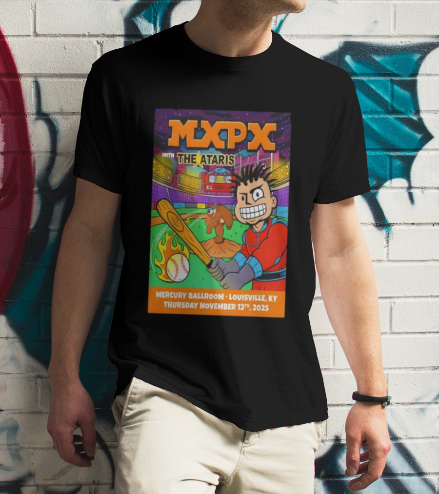 MXPX With The Ataris Concert Nov 13 2025 Mercury Ballroom Louisville KY T-Shirt