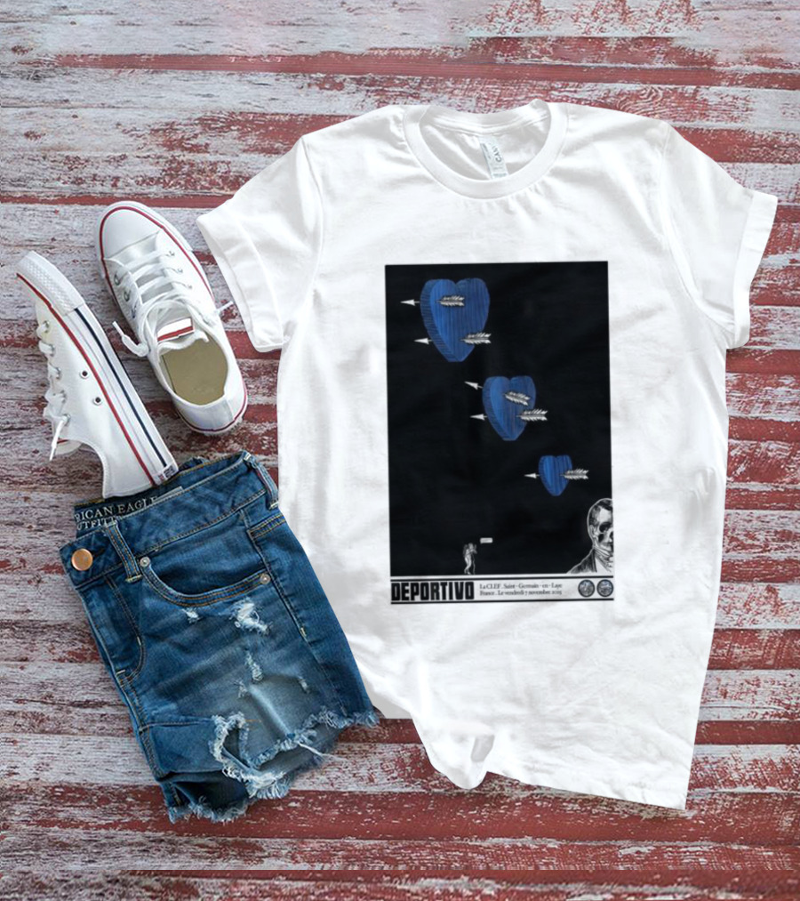 DEPORTIVO La Clef Saint-Germain-en-Laye France November 7 2025 T-Shirt