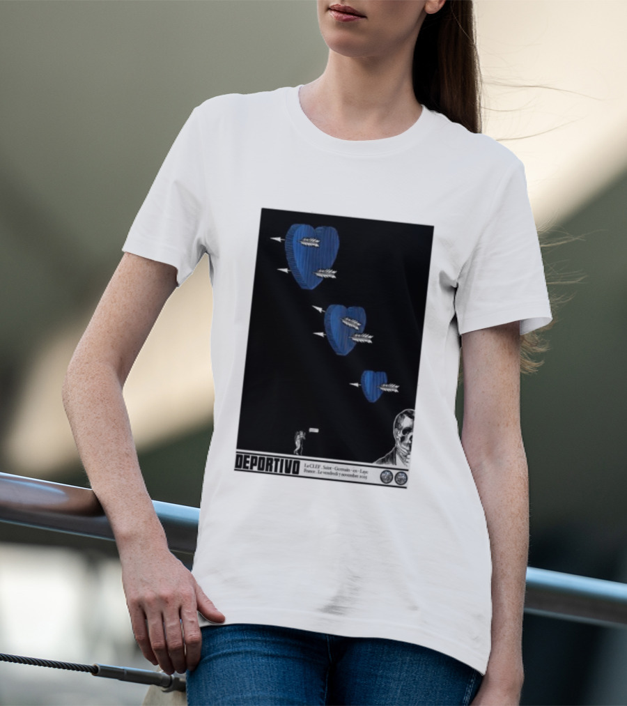 DEPORTIVO La Clef Saint-Germain-en-Laye France November 7 2025 T-Shirt