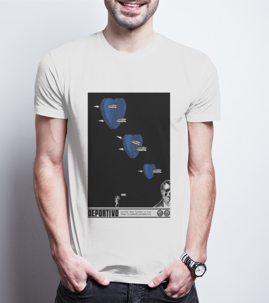 DEPORTIVO La Clef Saint-Germain-en-Laye France November 7 2025 T-Shirt