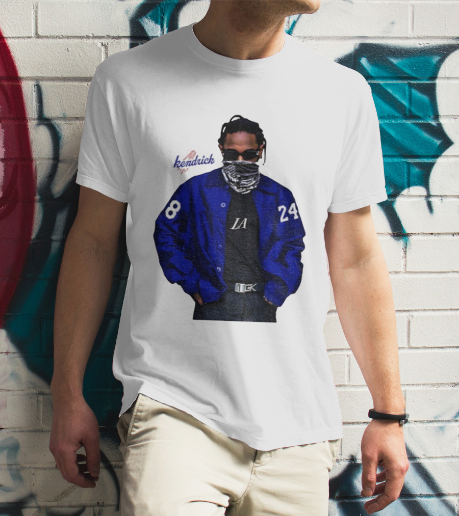 Kendrick Lamar Los Angeles Dodgers LA 2025 MLB Baseball World Series 24 28 T-Shirt