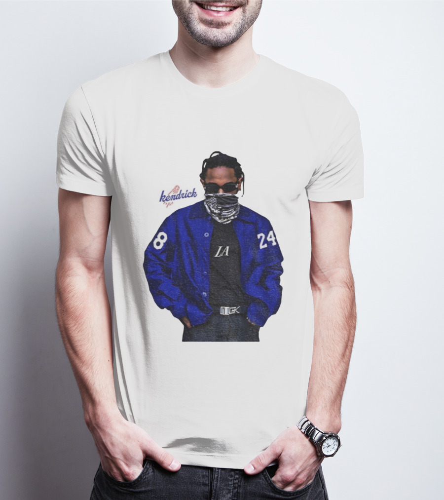 Kendrick Lamar Los Angeles Dodgers LA 2025 MLB Baseball World Series 24 28 T-Shirt