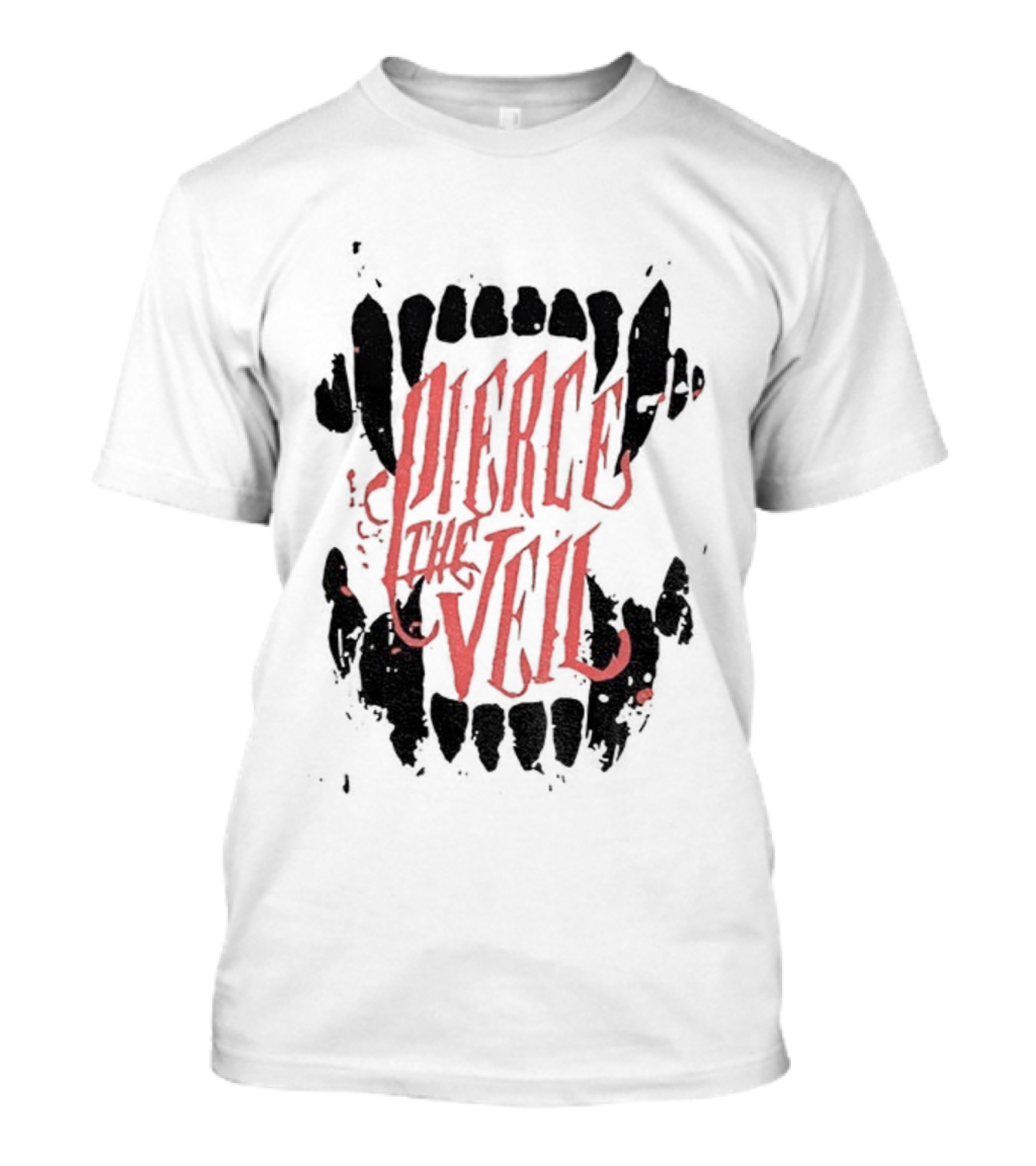 Pierce The Veil I Can’t Hear You World Tour 2026 Vintage Teeth Design T-Shirt