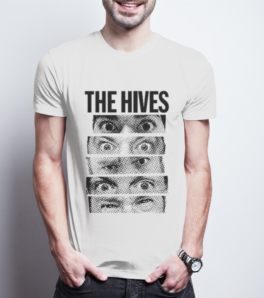The Hives Band Multiple Eyes Design T-Shirt