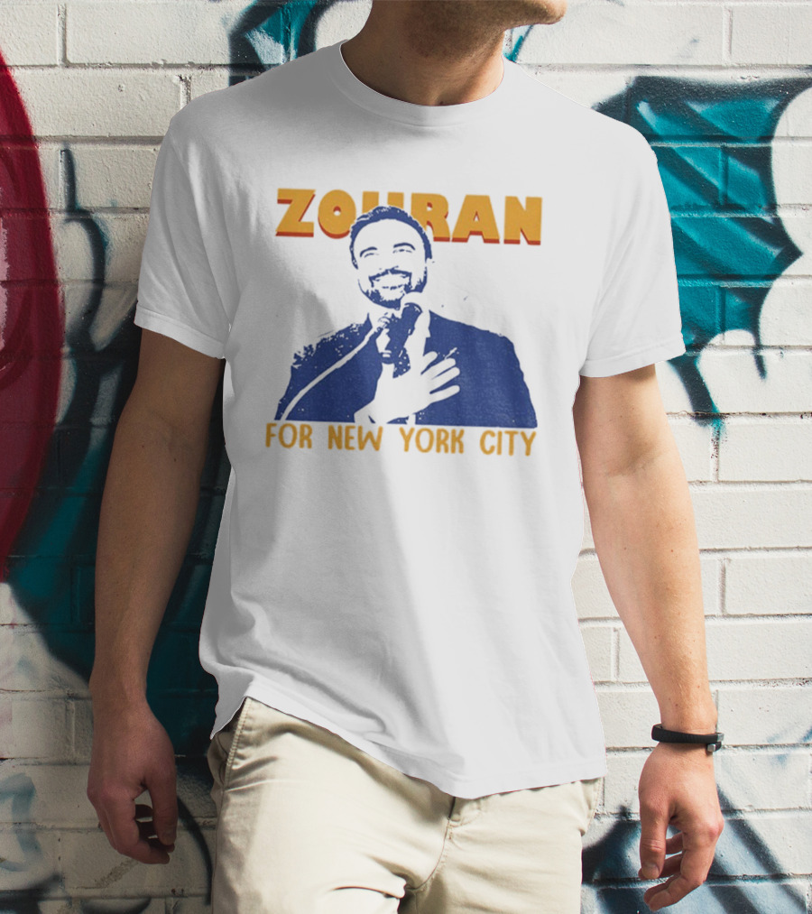 Zohran For New York City Mayor 2025 Political Campaign T-Shirt