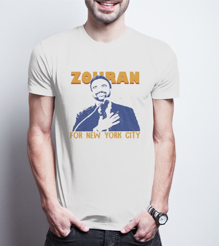Zohran For New York City Mayor 2025 Political Campaign T-Shirt