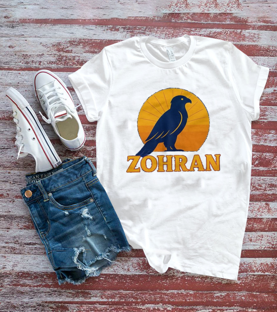 Zohran Eagle Sunrise Silhouette T-Shirt