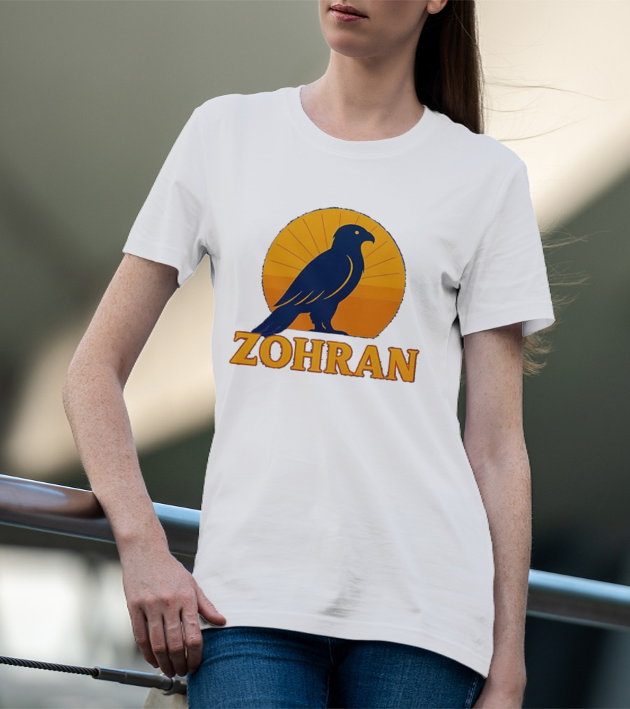 Zohran Eagle Sunrise Silhouette T-Shirt