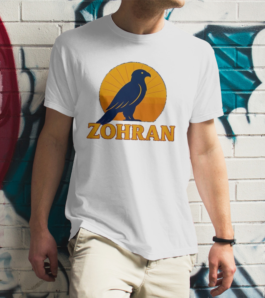 Zohran Eagle Sunrise Silhouette T-Shirt