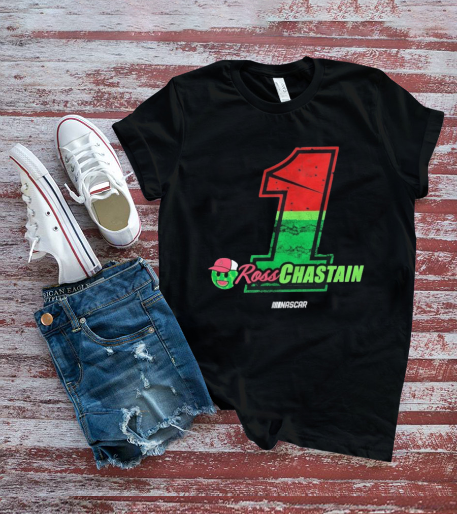 Ross Chastain Melon Man 1 NASCAR Racing Fan Merch T-Shirt