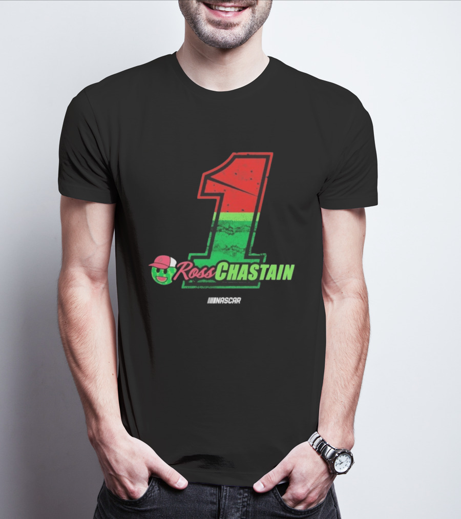 Ross Chastain Melon Man 1 NASCAR Racing Fan Merch T-Shirt