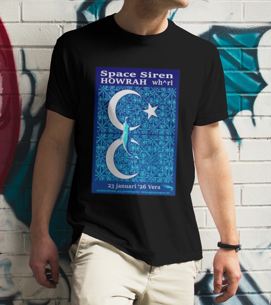 Space Siren Howrah Wh^rl 23 Januari 2026 Vera Groningen T-Shirt