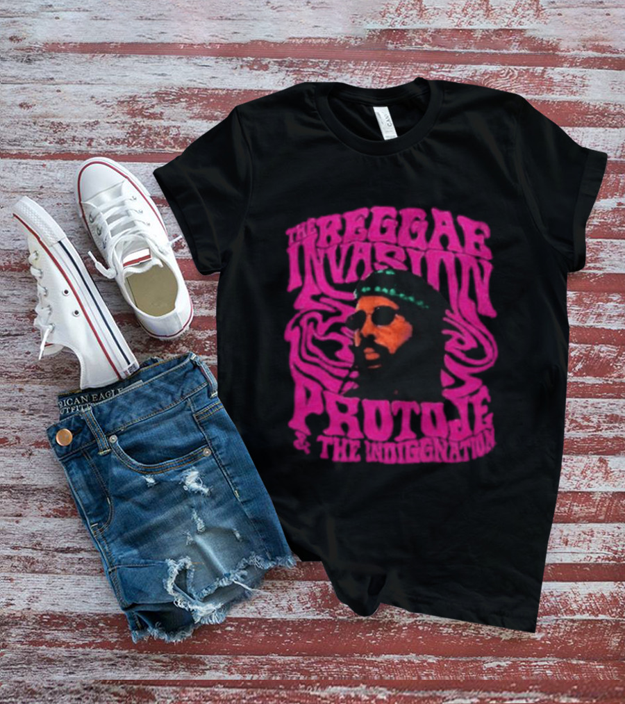 Reggae Invasion Tour UK 2026 Protoje And The Indiggnation T-Shirt