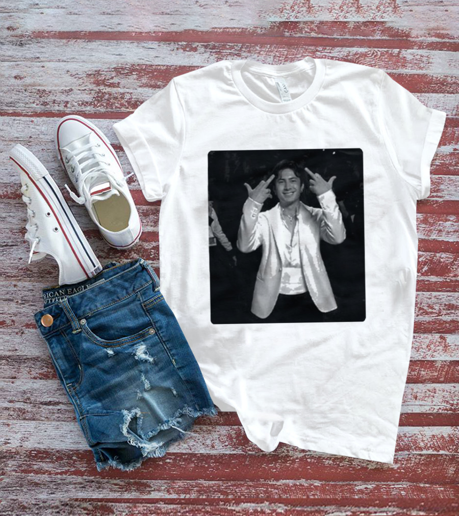 Hudson Williams Glambot Heated Rivalry Jacket Gesture T-Shirt