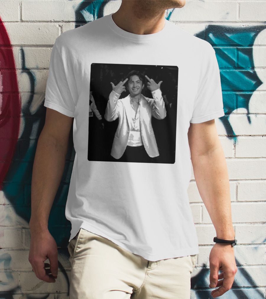 Hudson Williams Glambot Heated Rivalry Jacket Gesture T-Shirt