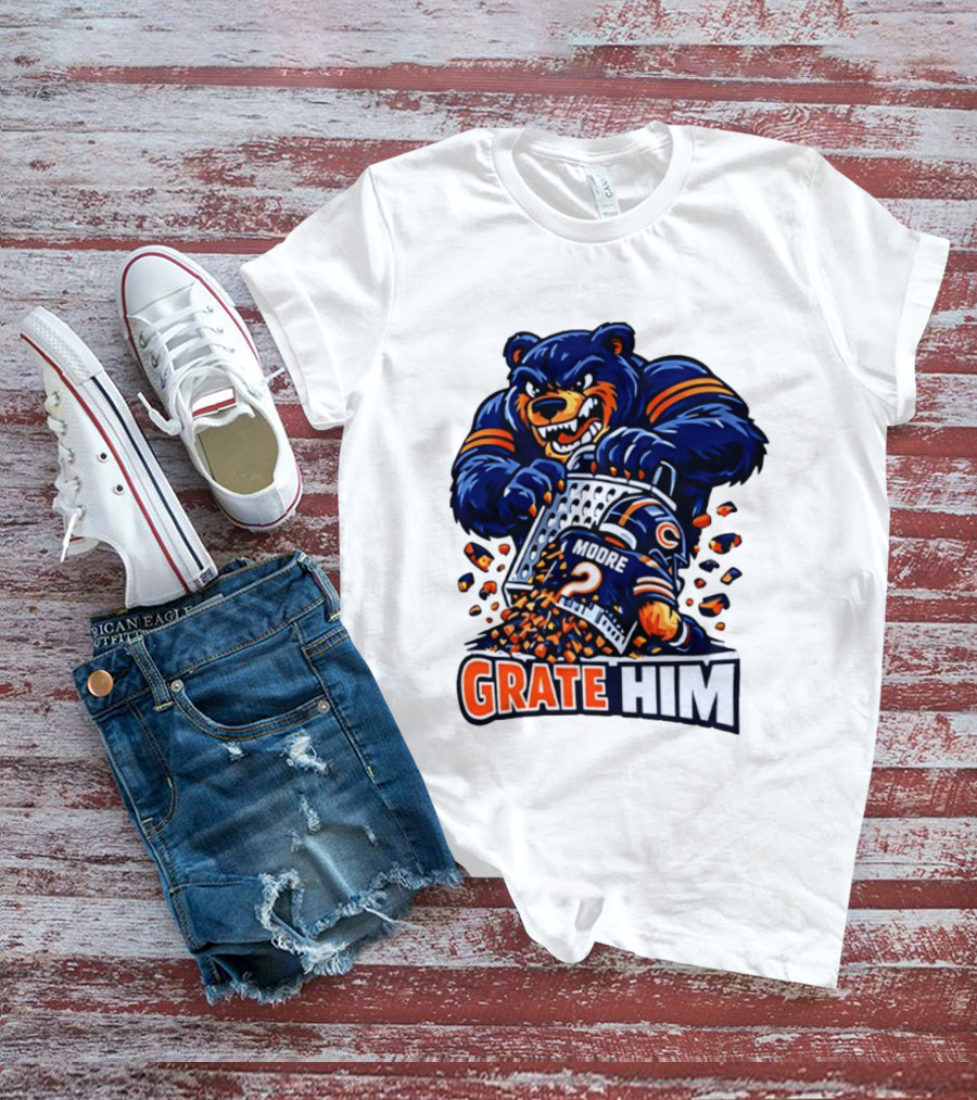 Chicago Bears Grate Him Moore 2 T-Shirt