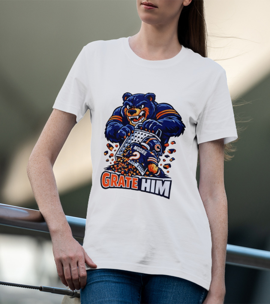 Chicago Bears Grate Him Moore 2 T-Shirt