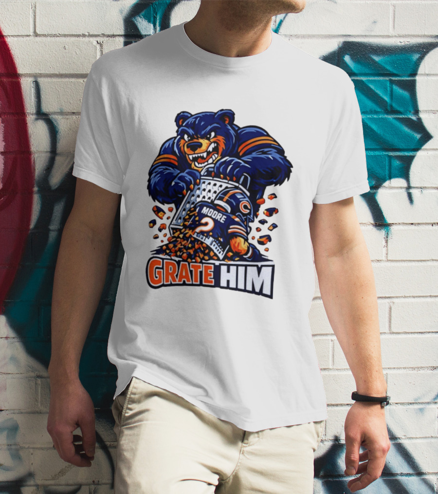 Chicago Bears Grate Him Moore 2 T-Shirt