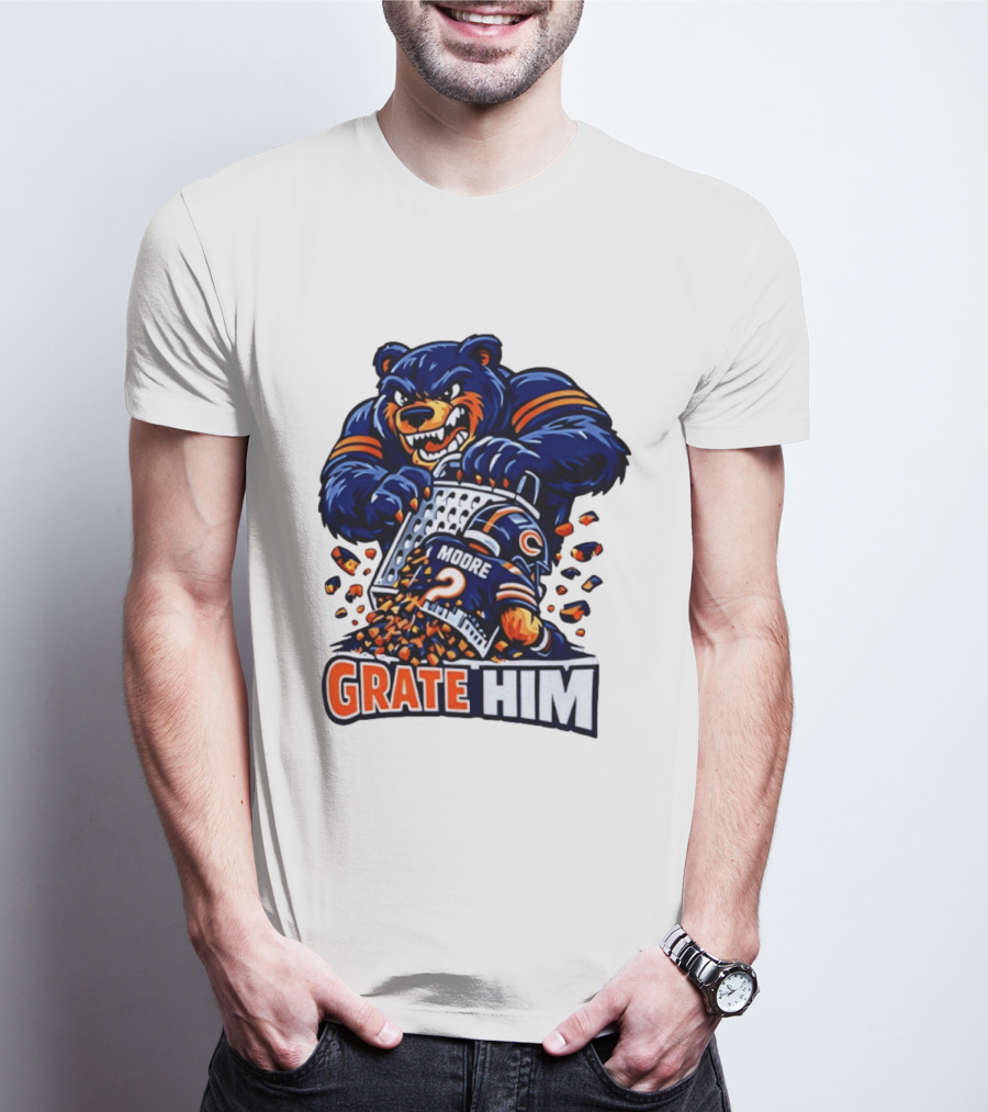 Chicago Bears Grate Him Moore 2 T-Shirt