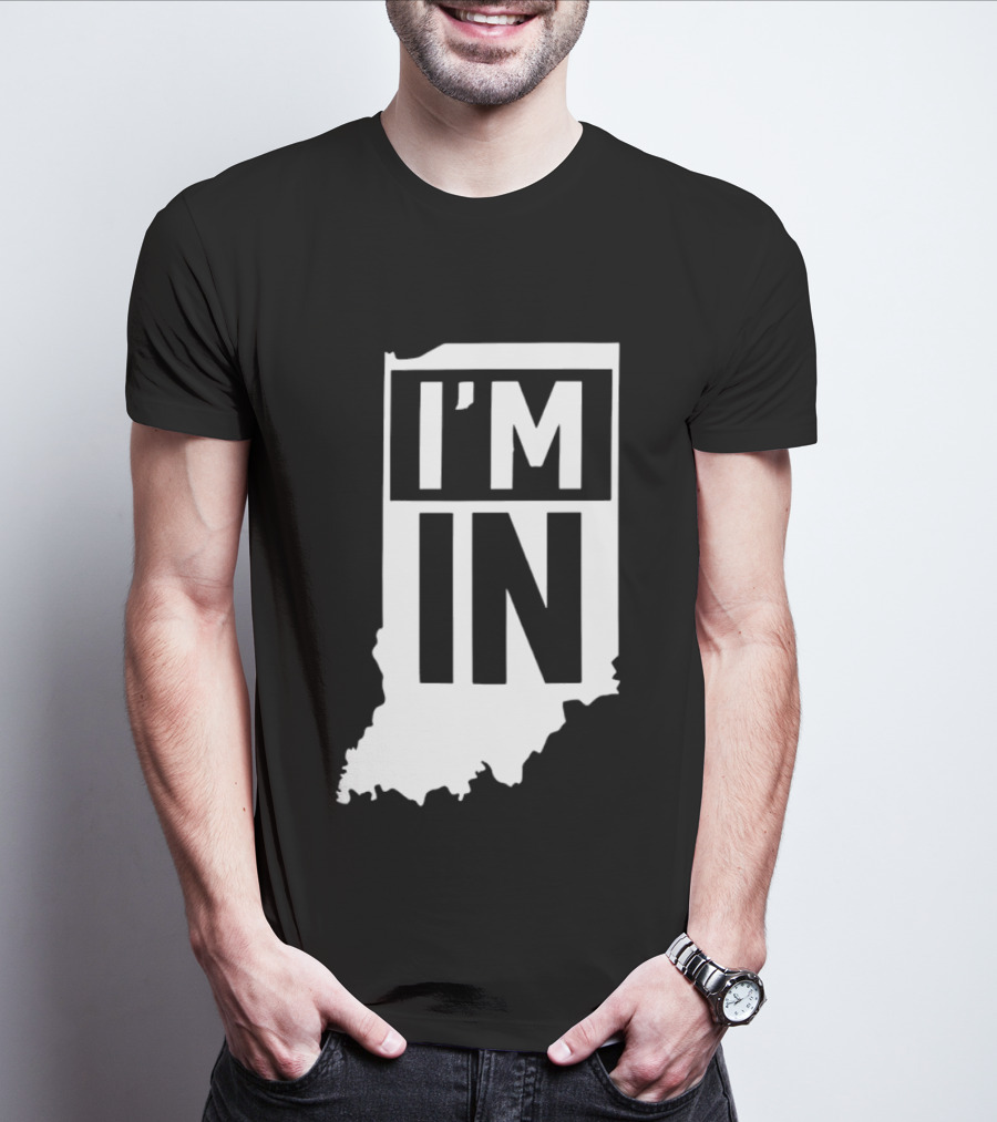 Indiana Hoosiers I'm In State Pride T-Shirt
