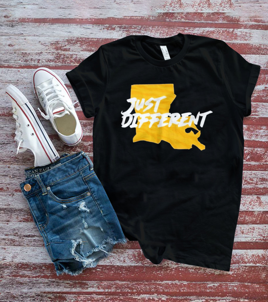 Just Different Louisiana State T-Shirt