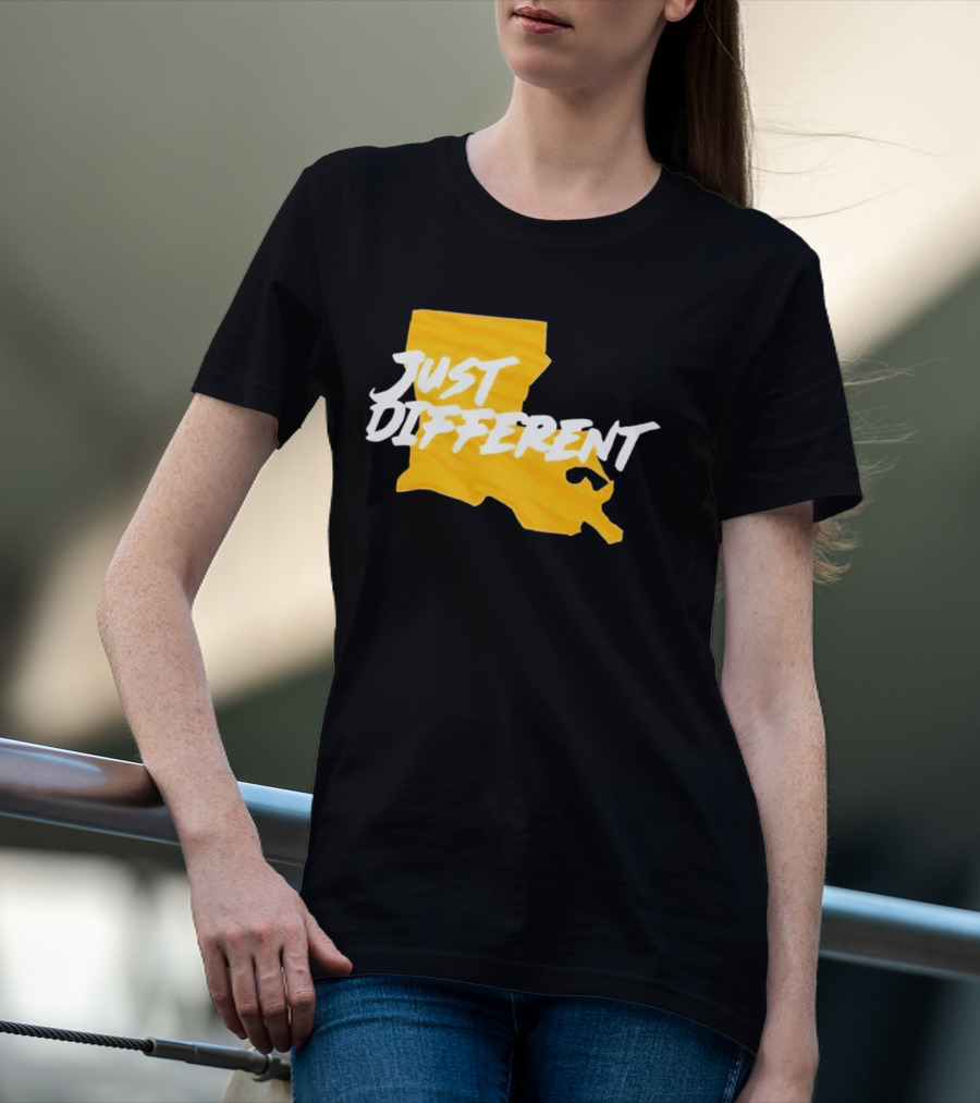 Just Different Louisiana State T-Shirt