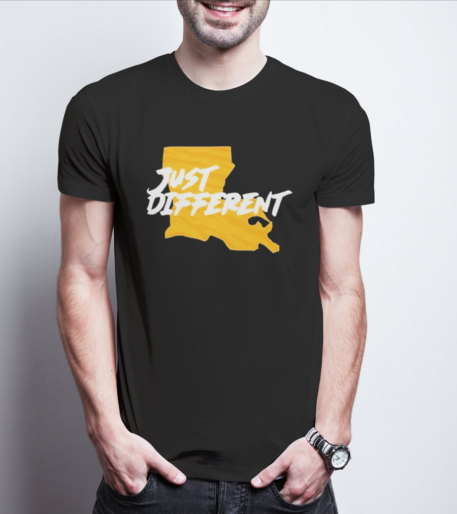Just Different Louisiana State T-Shirt