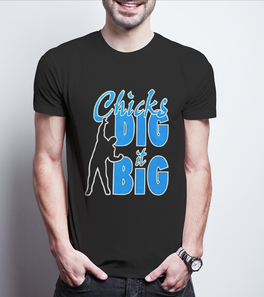 WWE Chicks Dig It Big Silhouette Gesture T-Shirt