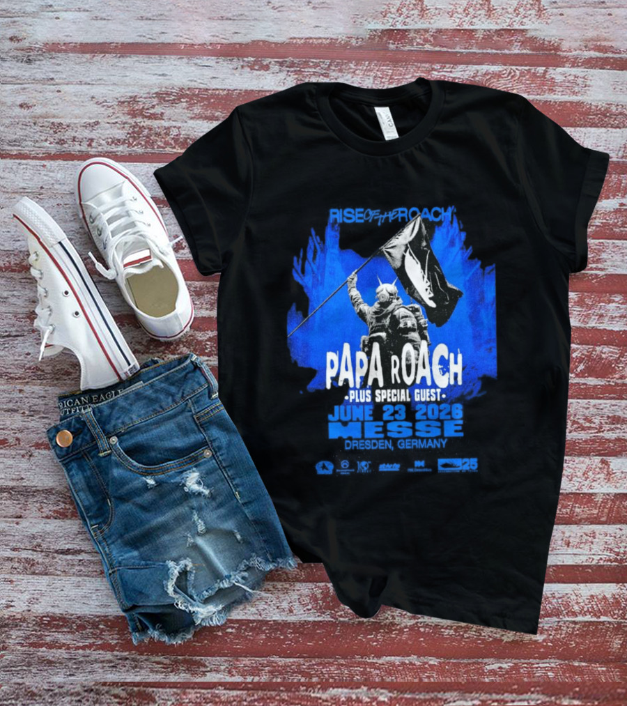 Papa Roach Plus Special Guest June 23 2026 Messe Dresden DE T-Shirt