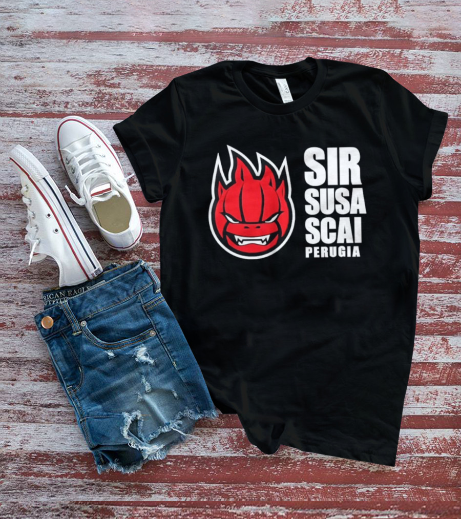 Sir Susa Scai Perugia Fierce Flames T-Shirt