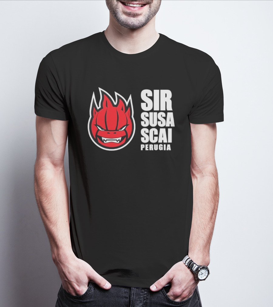 Sir Susa Scai Perugia Fierce Flames T-Shirt