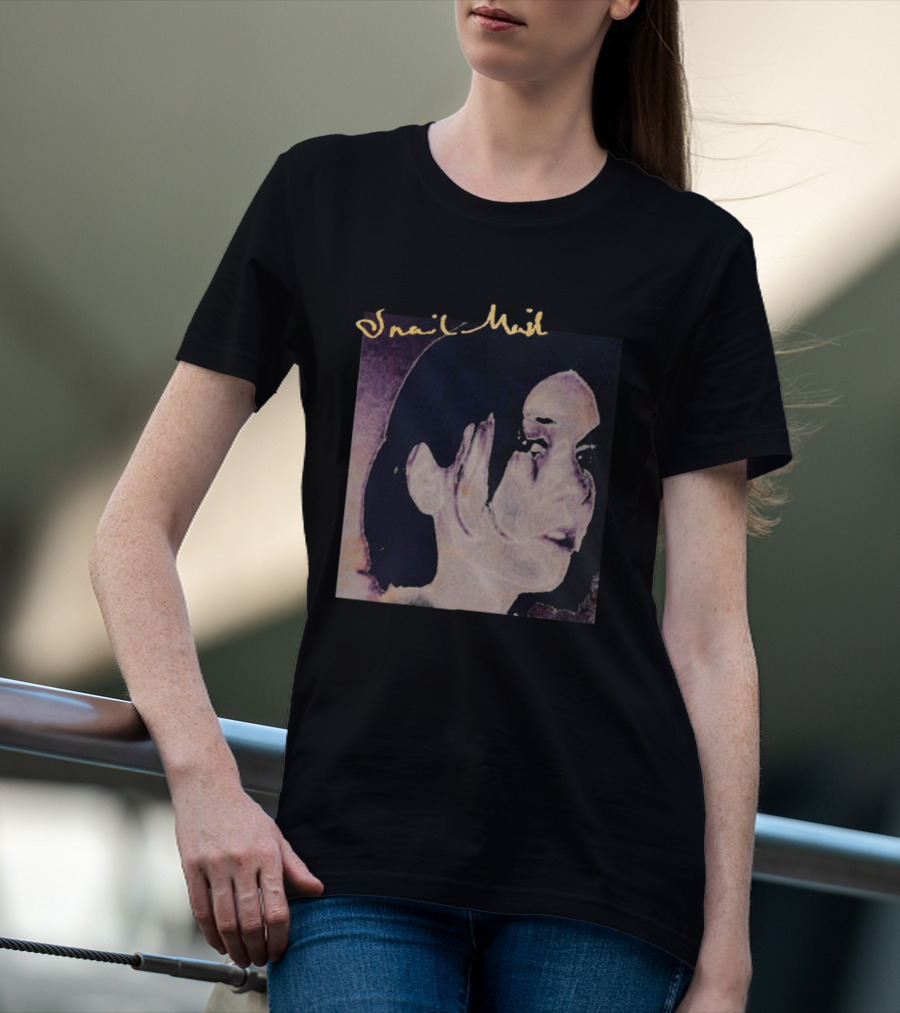 Snail Mail Distorted Face T-Shirt